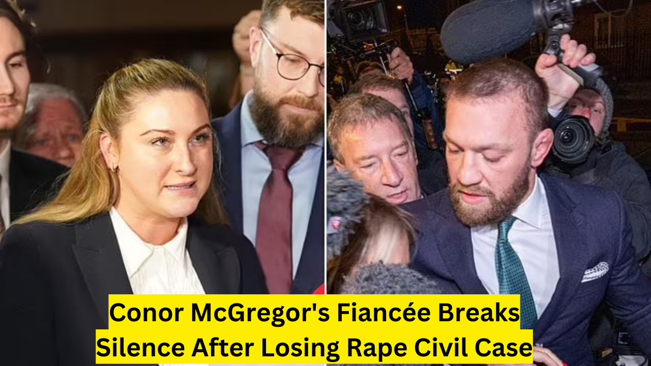 Conor McGregor's Fiancée Breaks Silence After Losing Rape Civil Case