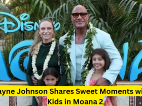 Dwayne Johnson Shares Sweet Moments with His Kids in Moana 2