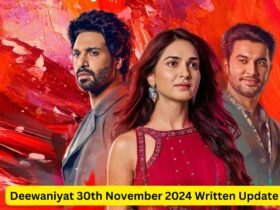 Deewaniyat 30th November 2024 Written Update